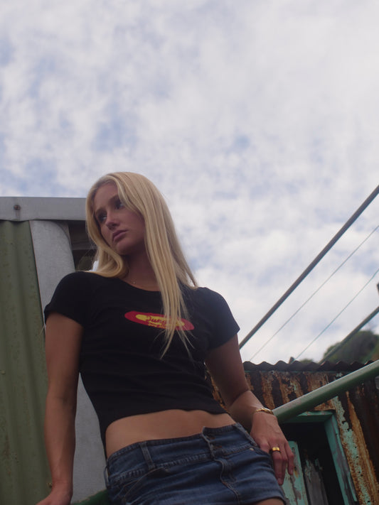 Black Jungle baby Tee