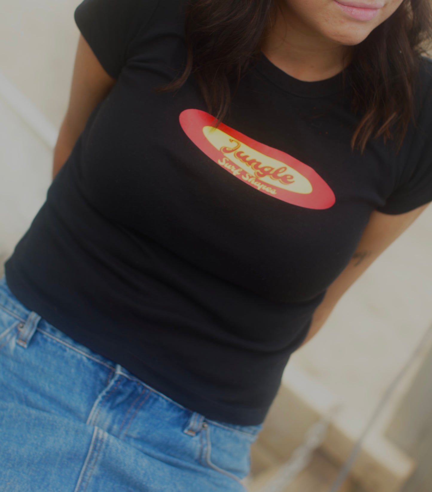 Black Jungle baby Tee