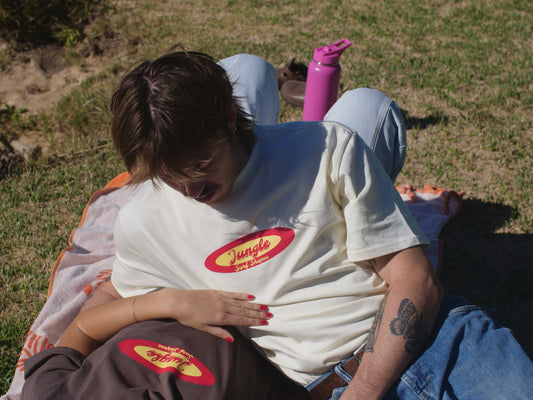 Jungle short sleeve - Off yellow