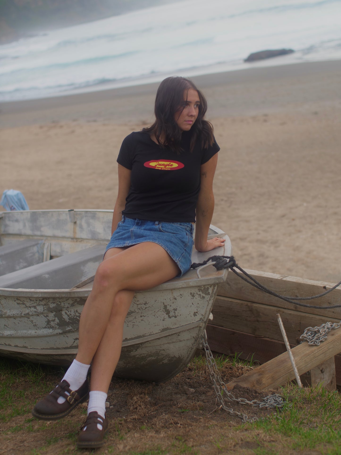 Black Jungle baby Tee